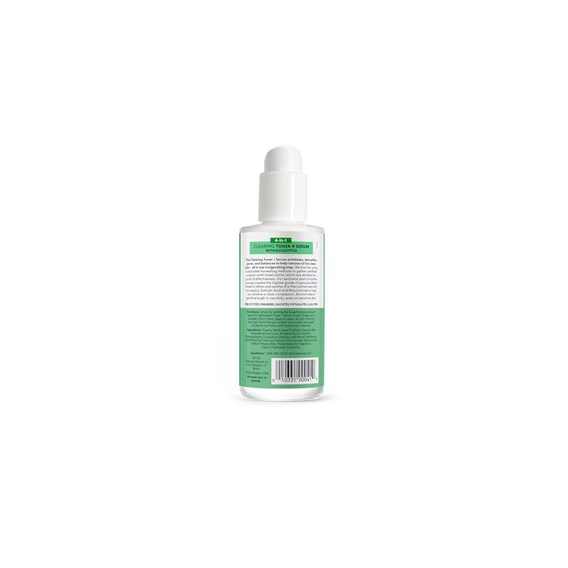 Tónico aclarante + sérum con eucalipto Witch Hazel de Dickinson