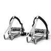 LOEVELOSI Bicycle Pedals SpeedPro Loops Pedal Hooks Retro Road Bike