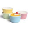 Soufflé Moulds, Set of 4 Creme Brulee Bowls, Pie Mould,