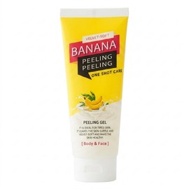 Banana Peeling Peeling Gel One Shot Care 200ml Single Item Celebrity Bathroom Item Yellow Box Home Care, 1 Piece / 바나나 필링필링젤 원샷케어 200ml 단품 연예인욕실템 노란통 홈케어, 1개