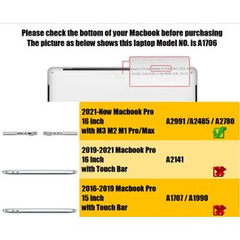 Se7enline Compatible with 2021/2022/2023/2024 MacBook Pro 16 inch Case Hard Shell Laptop Cover for 16-inch MacBook Pro New Model A2485 A2780 A2991 M3 M2 M1 Pro/Max &Keyboard Skin, Mellow Yellow
