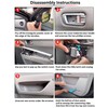 KBH Rear Door Panel Armrest Cover Upholstery for Honda Pilot