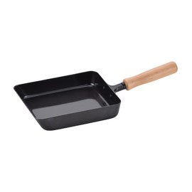 IPPINKA Japanese Iron Tamagoyaki Pan - Egg Omelette Pan Skillet - 5.6 x 7.1 inch - Made in Tsubame, Japan