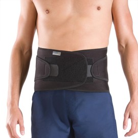 PhysioRoom Elite Back Support Belt | Adjustable Compression Lower Back Lumbar Support Brace to Alleviate Back Pain Posture Corrector | Sport, Manual Work & Lifting, Slipped Discs & Sciatica