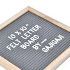 Felt Letter Board with 294 Letters, Numbers, Symbols - 10x10