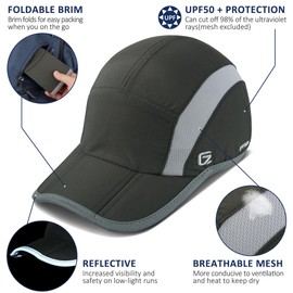 iBasingo Baseball Cap Soft Brim Lightweight Breathable Quick-Drying Outdoor Sport Running Sun Hat UPF50+ for Men Women BVH02 (Army Green)