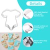 Baby Shower Cookie Cutter Set, 6 Pcs Baby shirt, rattle,