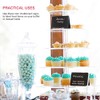 Goalfly 30 Pack Food Labels for Party Buffet, 4x3 Inches