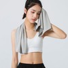 Washable Sports Towel for Pool, Gym, and Hiking Towel Blue 2ea