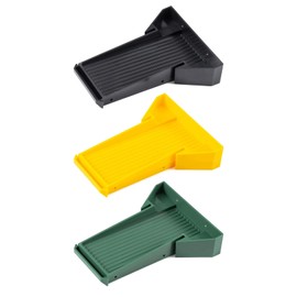 CobraCrawler 1/10 LCG Crawler Cheater Bed RC Rock Truck ABS Molded Bed Black/Yellow/Green for Gspeed G-Shot V3 V4 FS Chassis Power Wagon Mojav Body Cab (Yellow)