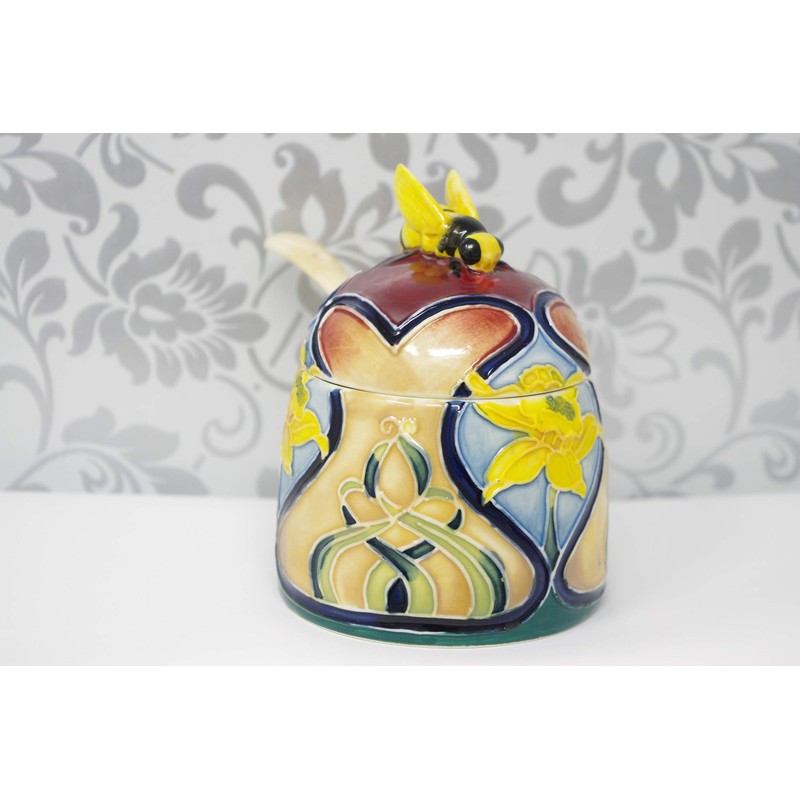 Old Tupton Ware - Daffodil Design - Honey Pot and