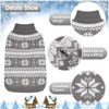 KOOLTAIL Cable Knit Dog Sweater Turtleneck, Cold Weather Pullover Classic