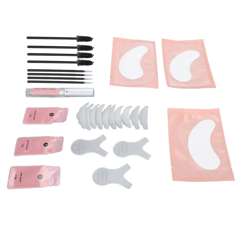 Lash Lift Kit Complete with Brushes Eye Cover Perm Lotion