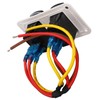 Marine Toilet Switch Panel, DC12 24V Marine Toilet Control Panel