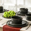 Stone Lain Eden 12-Piece Dinnerware Set Stoneware, Plates and Bowls