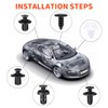 Bangbobi Car Mounting Clips – 105 Pieces Including Expansion Rivets