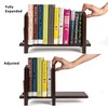 COSTA BUNNY Adjustable Desktop Bookshelf - Sturdy Desk Bookshelf and