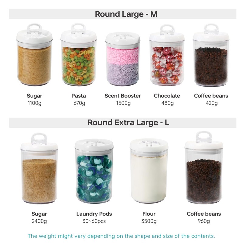 Felli Flip Tite Airtight Storange Container for Pantry Kitchen (1,