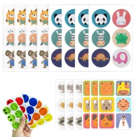 Adesivi per Zanzare Repellente, 114 Pezzi Cerotti Antizanzare Bambini, Patch Zanzare, Anti Repellente Della Zanzara Patch Cartone Animato, Adatto per Campeggio All'aperto per Adulti e Bambini