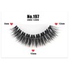 Happy Heartbeat 3D Clear Band False Eyelashes, Cat Eye, Wispy,