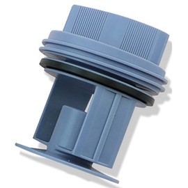 HUAYUWA 1Pcs Washing Machine Drain Pump Filter Accessory Compatible with Bosch/Siemens Washer Drainage Outlet Seal Cover Plug WM1095/1065 WD7205