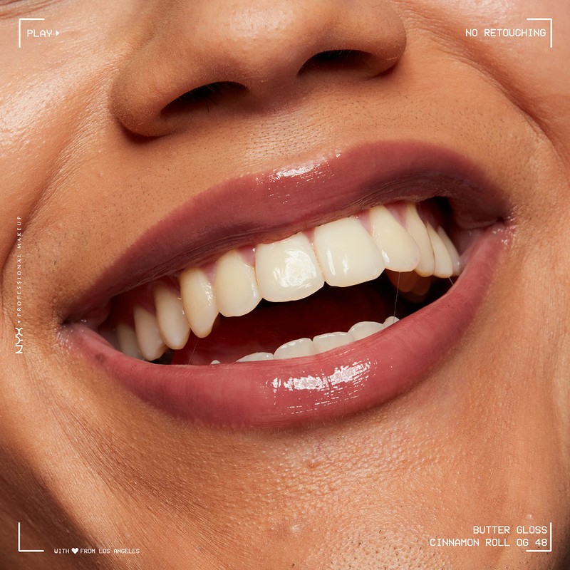 NYX PROFESSIONAL MAKEUP Butter Gloss Brown Sugar, Non-Sticky Lip Gloss