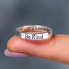 BE KIND...OF A BICH MANTRA RING - Size: 7, Color: