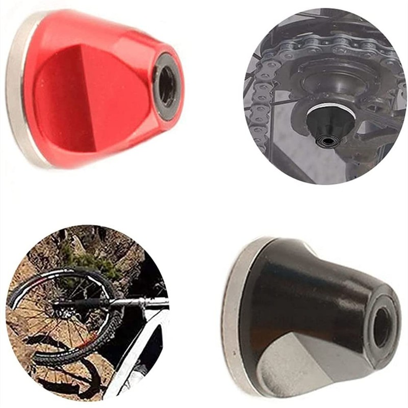 2 Pcs Bicycle Quick Release Lever Nut Bike Wheel Hub