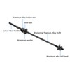 RISK 1 Pair MTB Bicycle Hub Quick Release Poles Bike