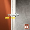 Rapid Cavity Dowel Metal with M5 Screw for Three-Layer Plasterboard