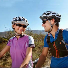 2 Pack Cooling Skull Cap Cycling Beanie Hats for Women Men Sweat Wicking Motorcycle Hard Hat Helmet Liner with Wide Brim Sun Visor UV Protection Running Bike Cap