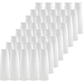 SpiroPure Replacement for Pentek BP-420-25 155390-03 Size #4 Polypropylene Bag Filter, 25 Micron (Case of 40)