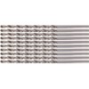 KS Tools 330.7038 HSS-G twist drill long, pack of 10,