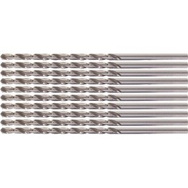 KS Tools 330.7038 HSS-G twist drill long, pack of 10, 3,8mm