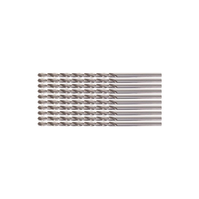 KS Tools 330.7038 HSS-G twist drill long, pack of 10,