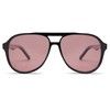 Appassal Polarized Square Aviator Sunglasses for Women Mens 70s Retro
