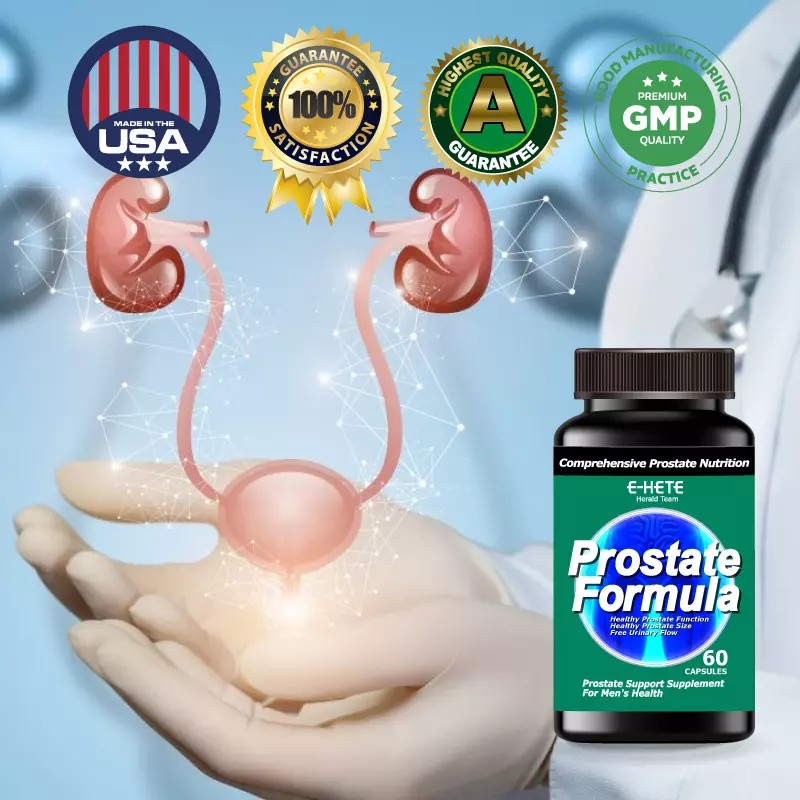 E-HETE Prostate Formula, Promotes Healthy Prostate Size, Function, Helps Prostate