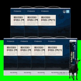 pasaco Natural free range black goat essence stick red ginseng ginseng berry 10g 50 packs 7 / 자연방목 흑염소 진액 스틱 홍삼 진생베리 10g 50포 7개