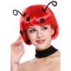 WIG ME UP 91574-ZA13 Women's Ladybug Bob Wig in Red