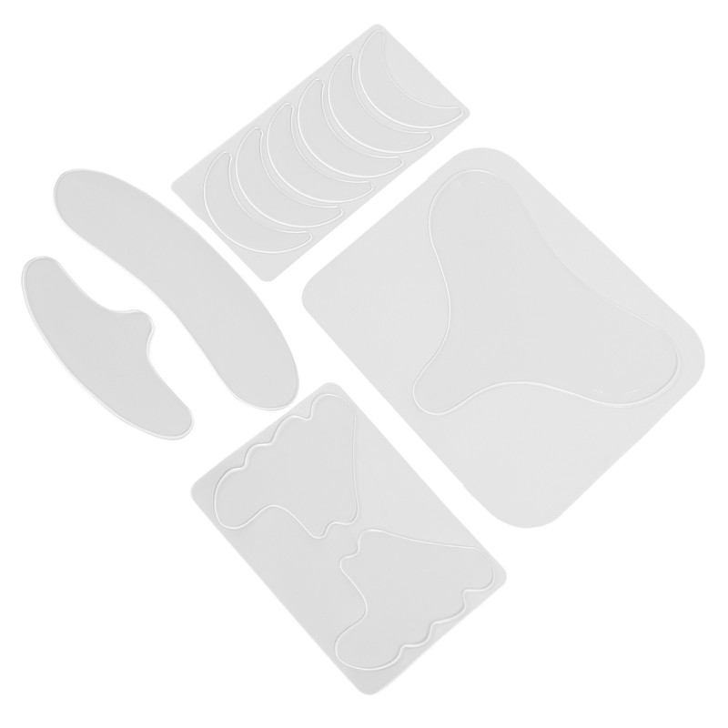 11pcs Facial Wrinkle Flattening Patch Remove Eye Bags Silicone Anti