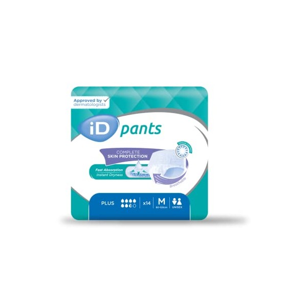 iD Expert ID Expert Incontinence Pads, Fast Absorbing Disposable Briefs