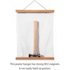 Poster Hanger Magnetic Wooden Poster Hangers, Teak Wood Magnet, 17x24