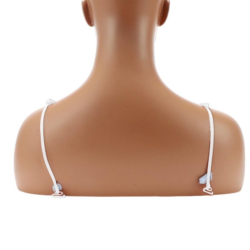 VOCOSTE Bra Straps, Shoulder Straps, Elastic Strap, Adjustable, Replacement, 3