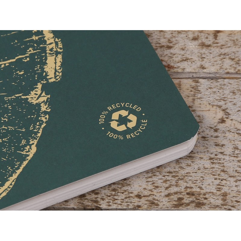 Clairefontaine - Ref 68406C - Forever 100% Recycled Wirebound Notebook