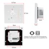 Jadeshay WiFi Thermostat Smart Thermostat for Combi Boiler Tuya App