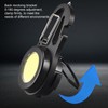 Mini Keychain Light USB Dual Light Source Keychain Flashlight Magnetic