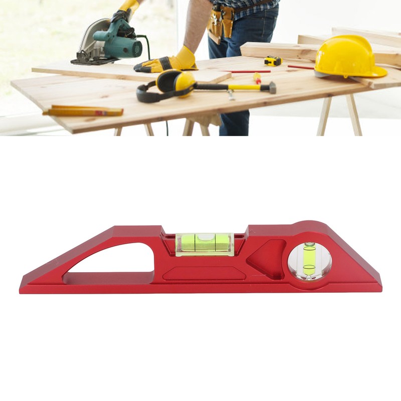 Bubble Level 90 180 Degree High Precise Leveling Tool Aluminum