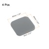 uxcell Door Stoppers Wall Protector, 4pcs Soft Silicone Door Handle