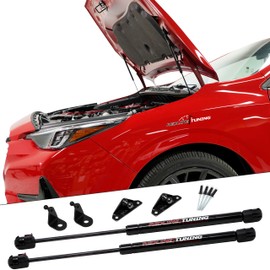 Redline Tuning 21-36016-02 Hood QuickLIFT Plus System Compatible with Subaru Impreza 2024+ (All Black Components)