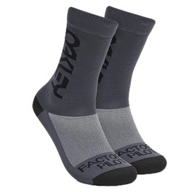 Oakley Cycling FACTORY PILOT MTB SOCKS (25N) UNIFORM GREY, (25N) UNIFORM GREY